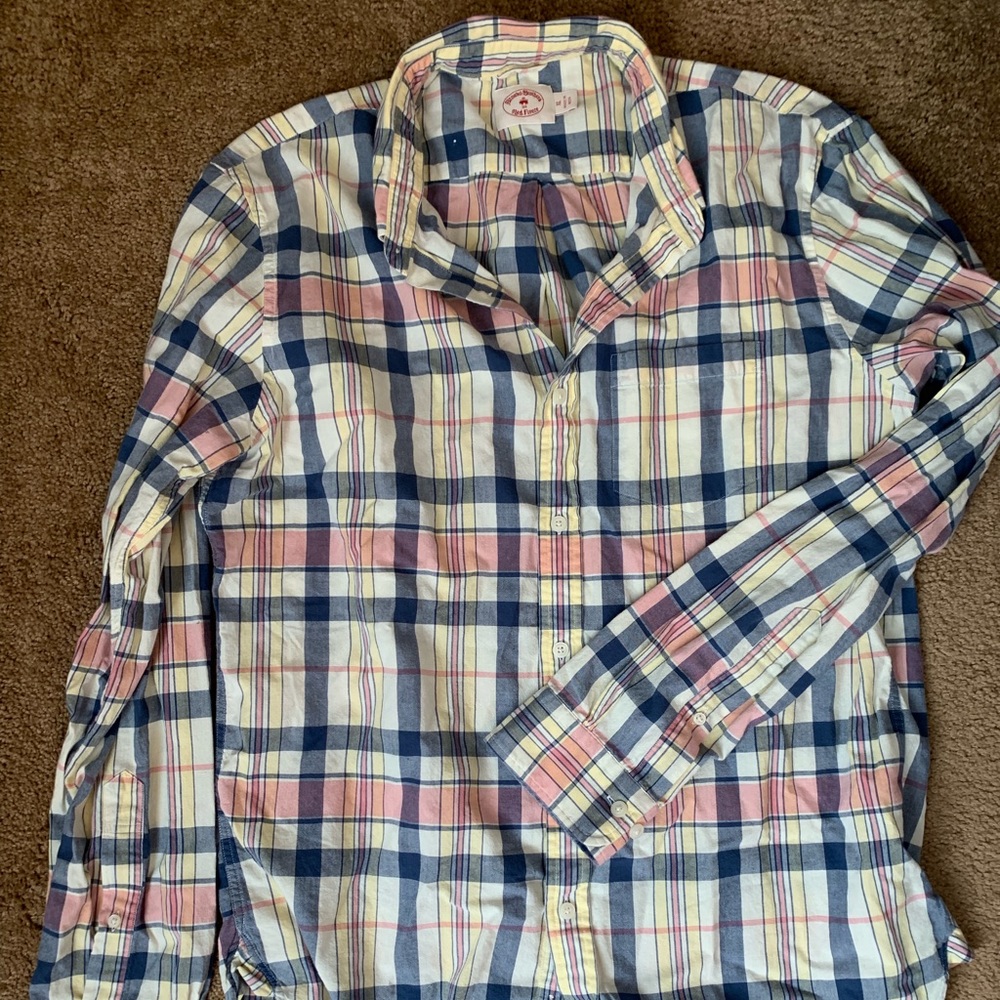 Madras Button Down